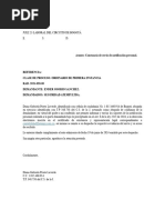 Ejemplo Nota Telefónica | PDF