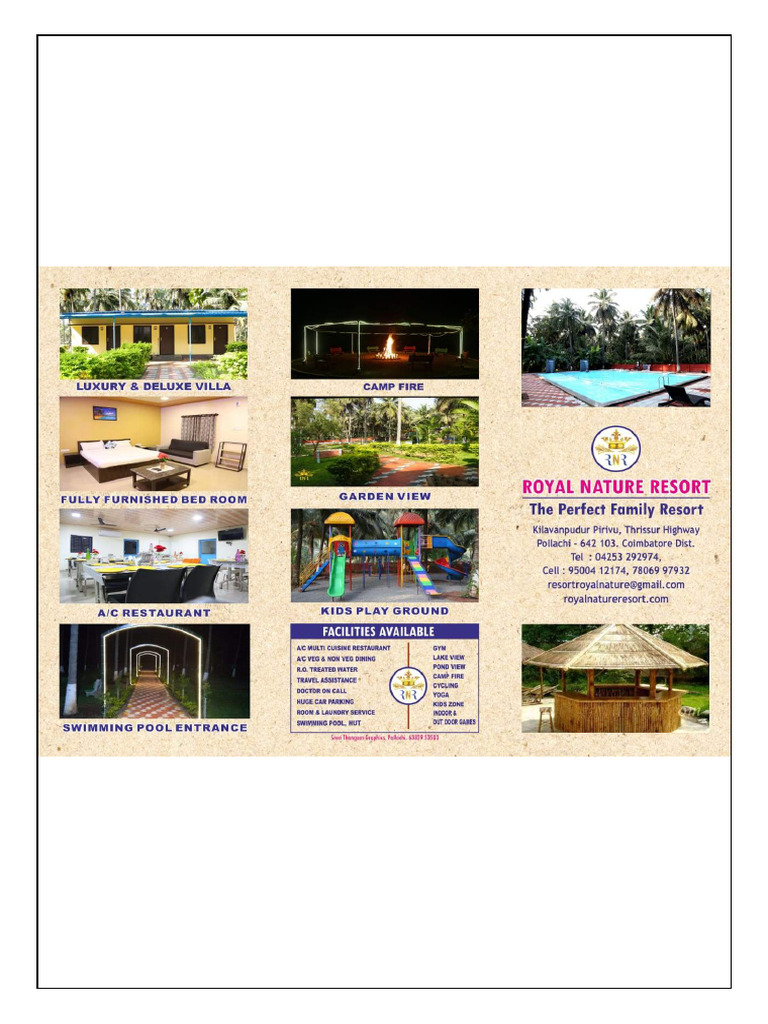 Royal Nature Resort | PDF