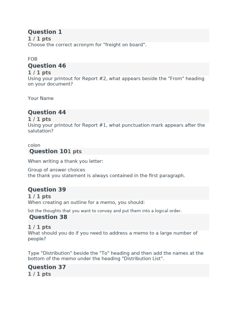 Business Writing Essentials Guide | PDF | Memorandum | Envelope