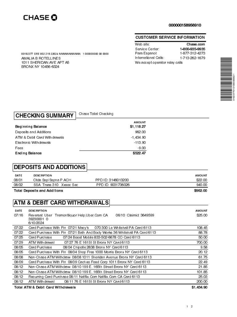 OTDA SSP/SSPNA Payment Summary | PDF | Debit Card | Automated Teller ...