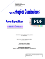 Orientacoes Curriculares de Historia Municipio Rio