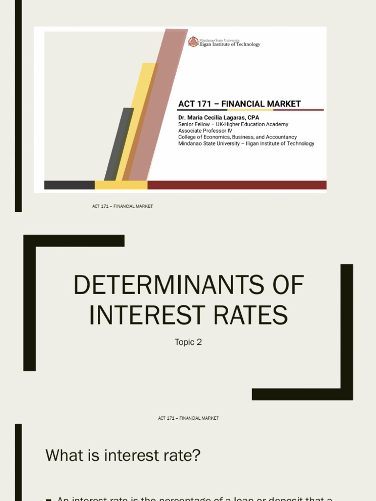 Interest Rates | PDF