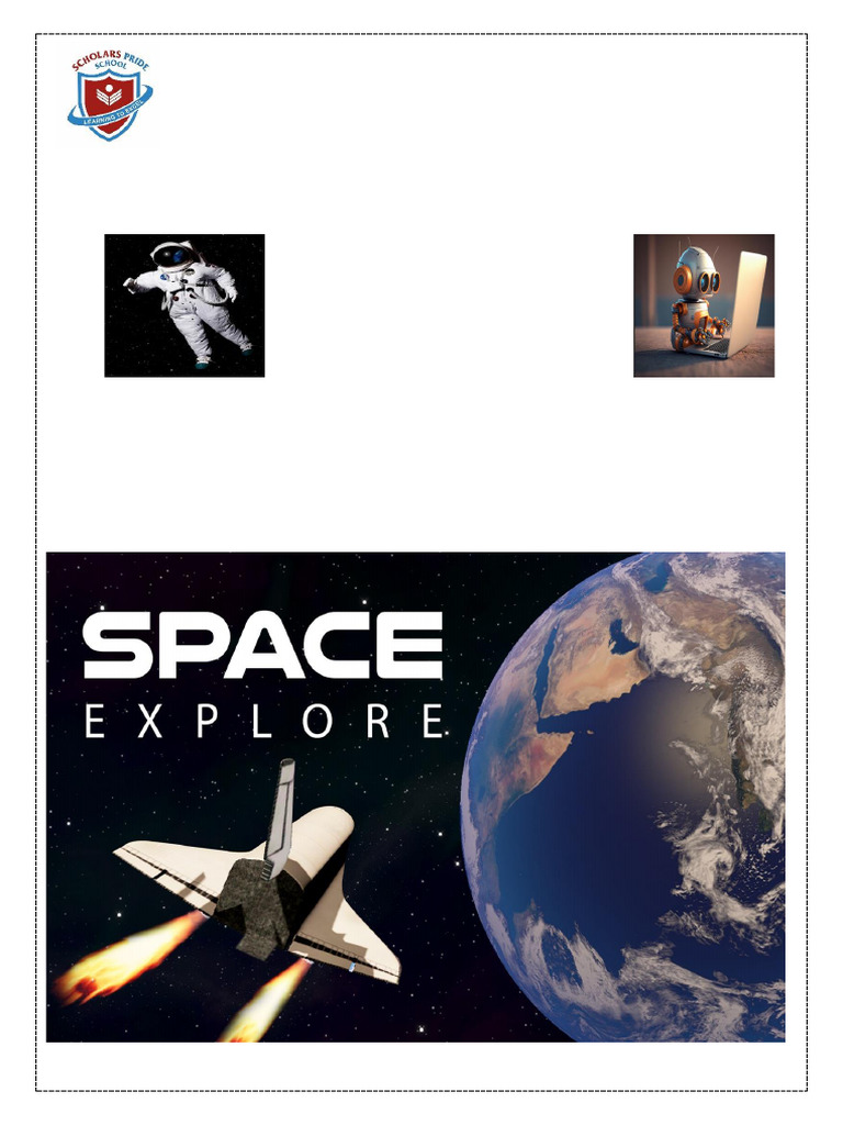 Class VII Holiday Homework: Space Theme | PDF | Spacecraft | Orbit