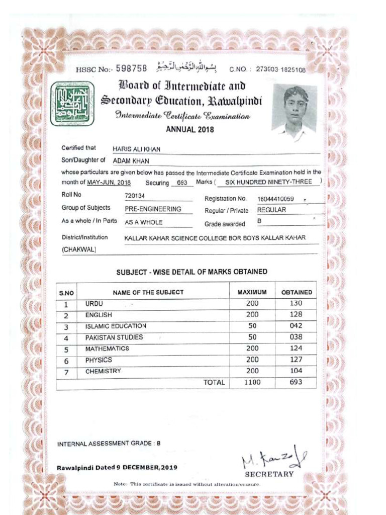 HSC | PDF