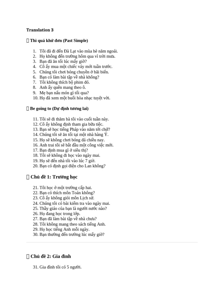 Translation 3 | PDF