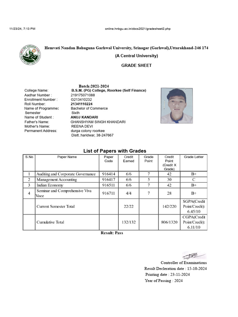 Bachelor Certificate Pdf