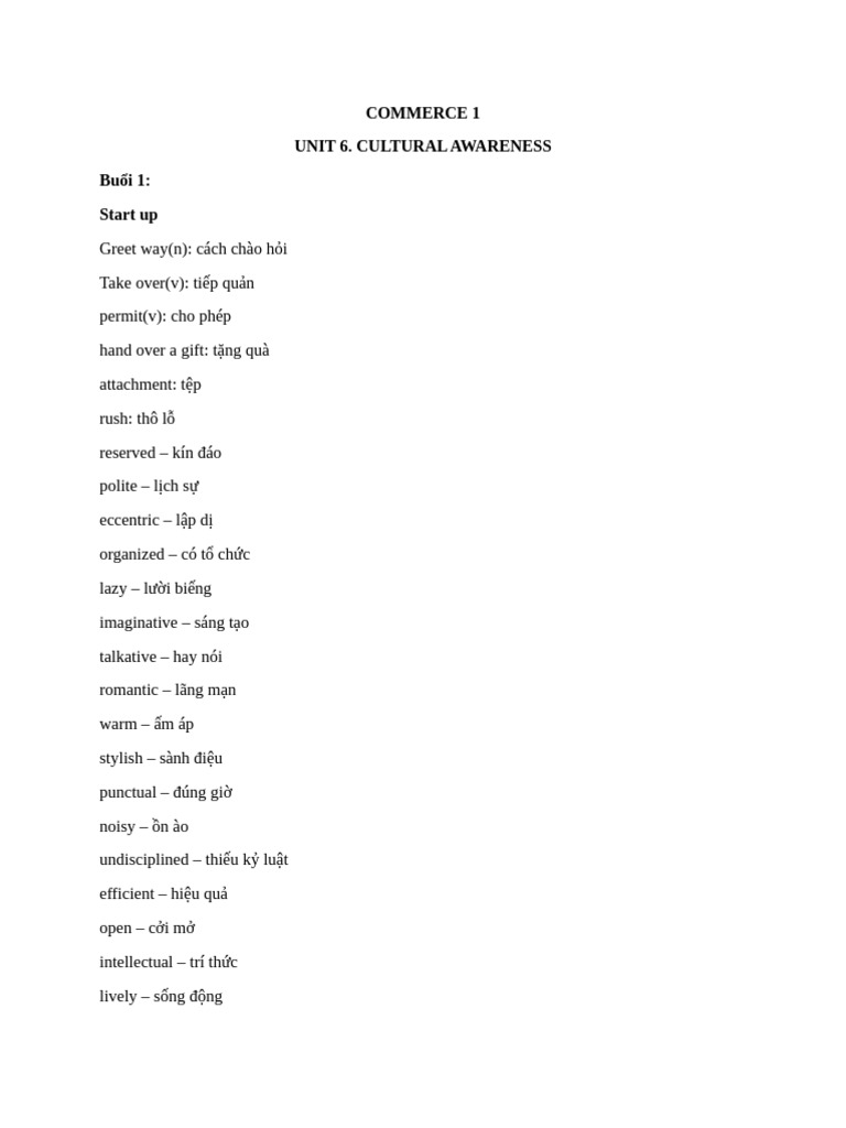 Commerce 1 | PDF