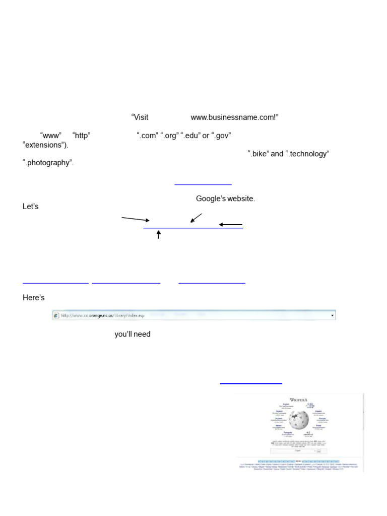 Navigating Web Addresses and Links | PDF | Transport Layer Security ...