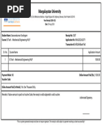 MDM Monthly Bill Format Template | PDF