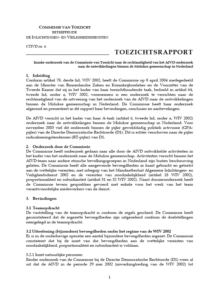 CTIVDrapport 4 | PDF