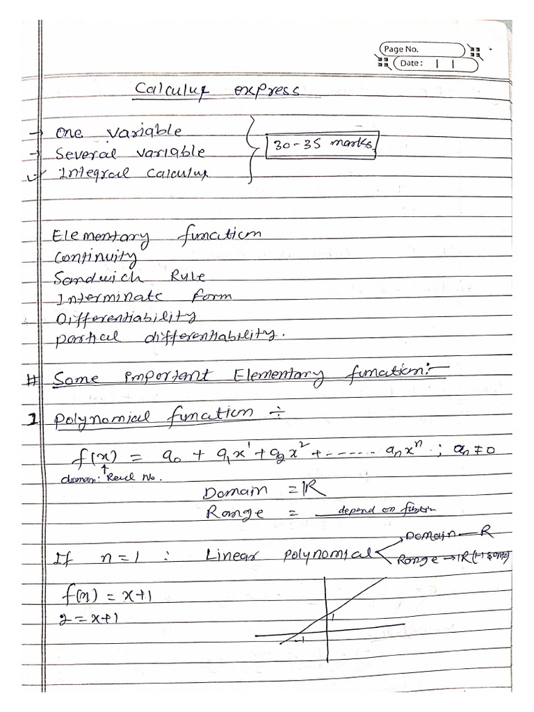 Rahul Caculus | PDF