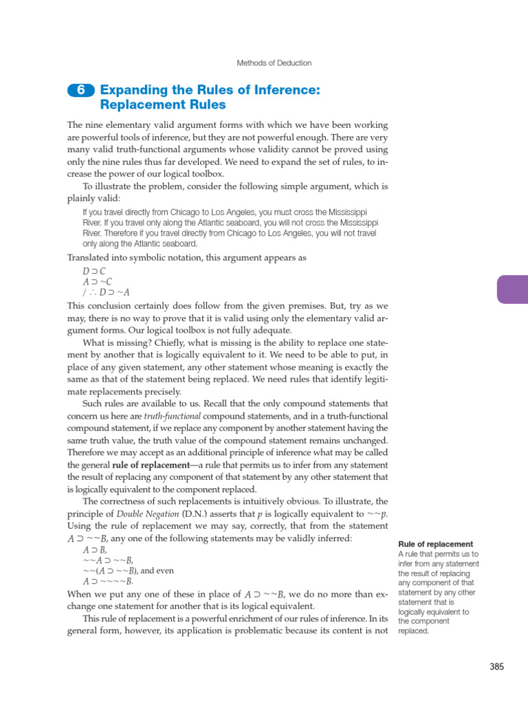 Expanding Logical Inference Rules | PDF | Deductive Reasoning | Argument