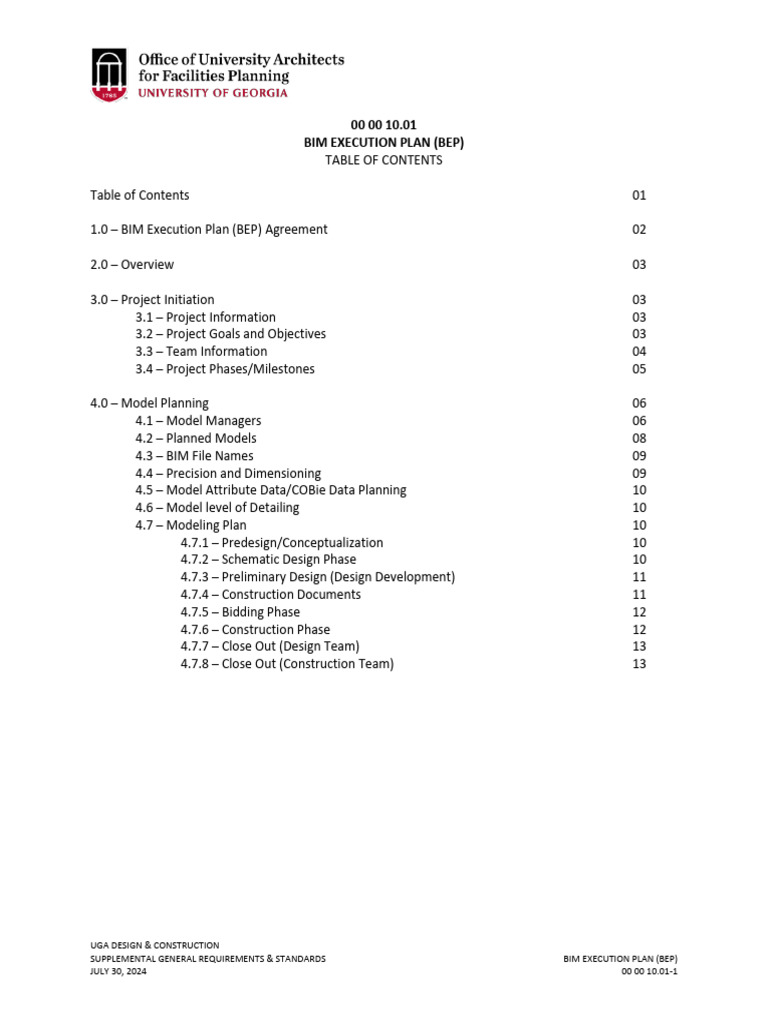 00 00 10.01 - BIM Execution Plan BEP | PDF | Building Information ...