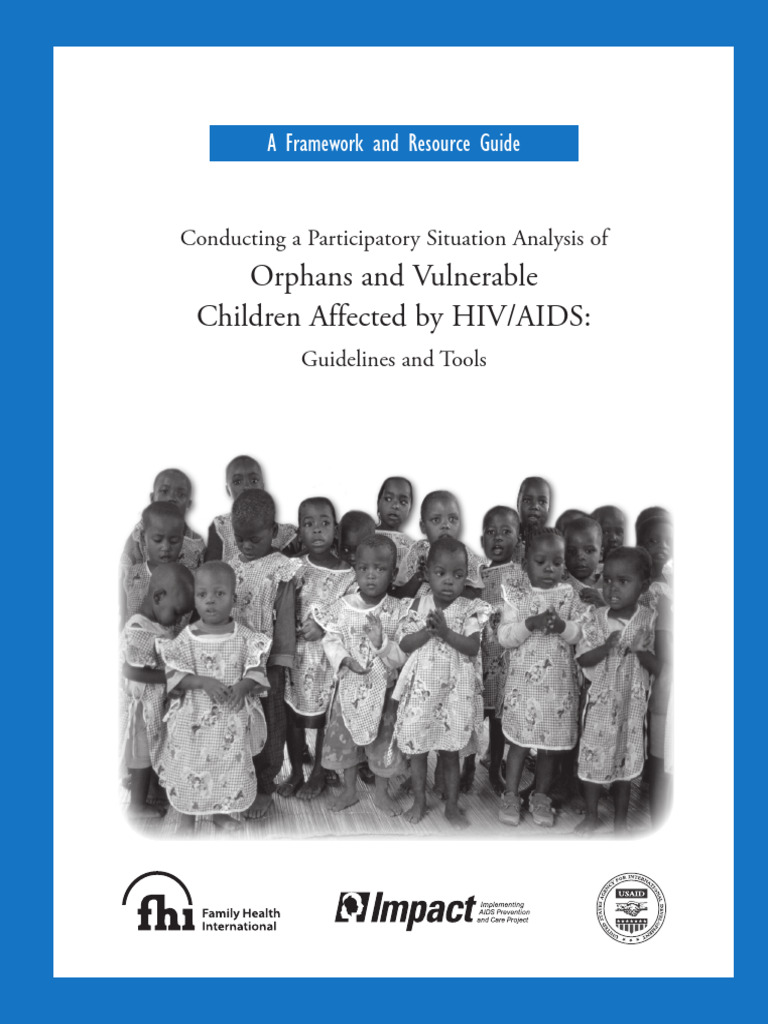 Conducting A Participatory Situation Analysis of Orphans and Vulnerable ...