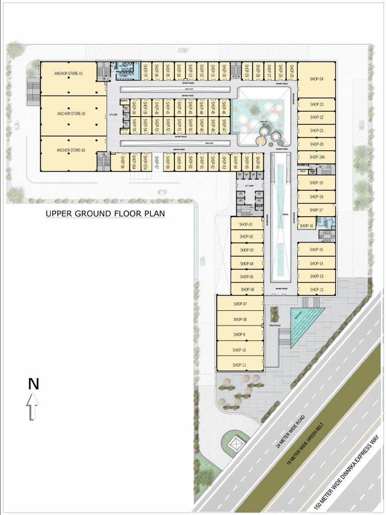 Commercila Upper Ground Floor Plan | PDF