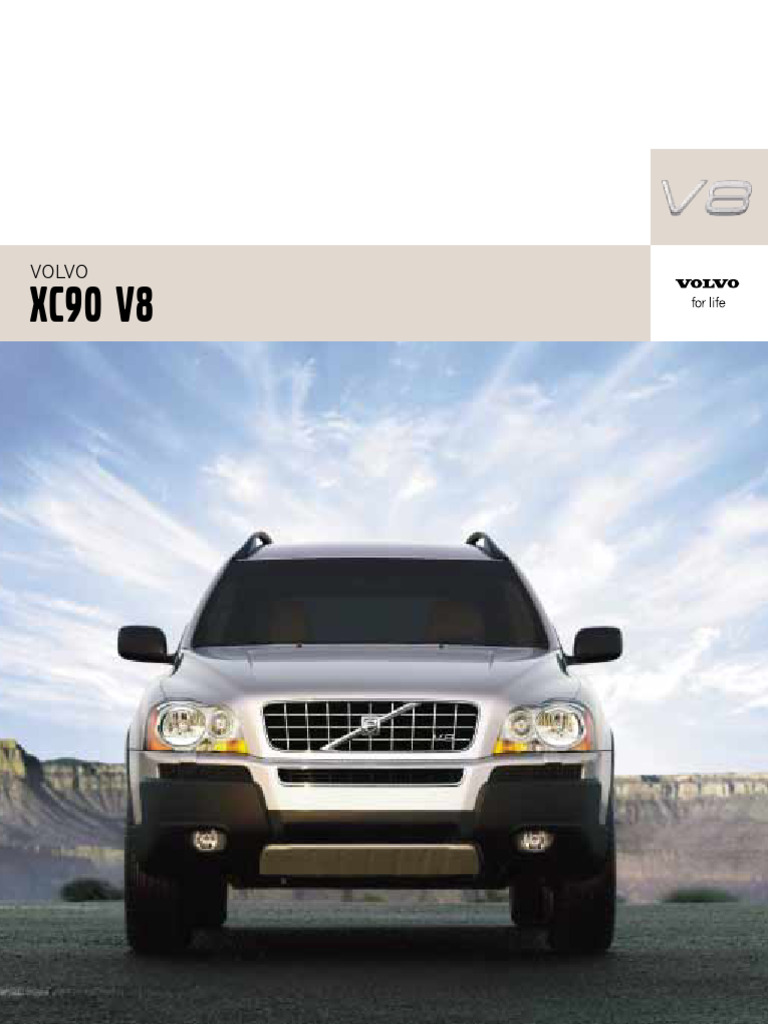 XC90-V8-Final-brochure | PDF | Four Wheel Drive | Steering