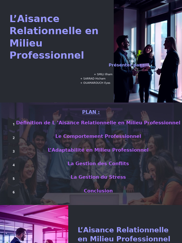 Aisance Relationnelle au Travail | PDF | Résolution de conflit ...