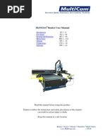 Download MultiCam 3000 CNC Router User Manual by fillupc SN87461939 doc pdf