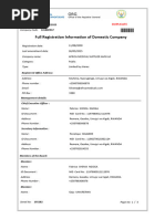 RDB Certificate of Enterprise Registration | PDF | Taxes | Value Added Tax