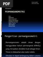 Permanganometri Presentasi