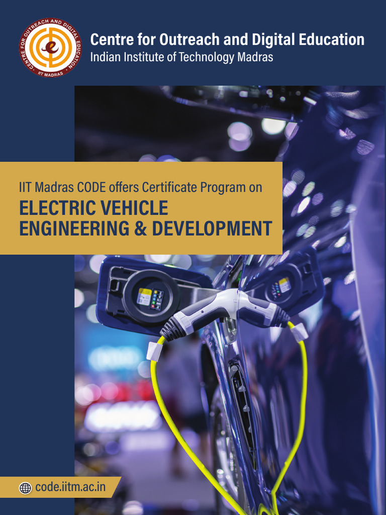 Electric Vehicle Engineering Course Overview | PDF | Electric Vehicle ...