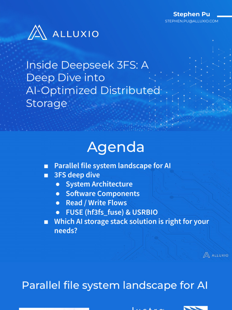Deep Dive into DeepSeek 3FS | PDF | Cache (Computing) | Computer File