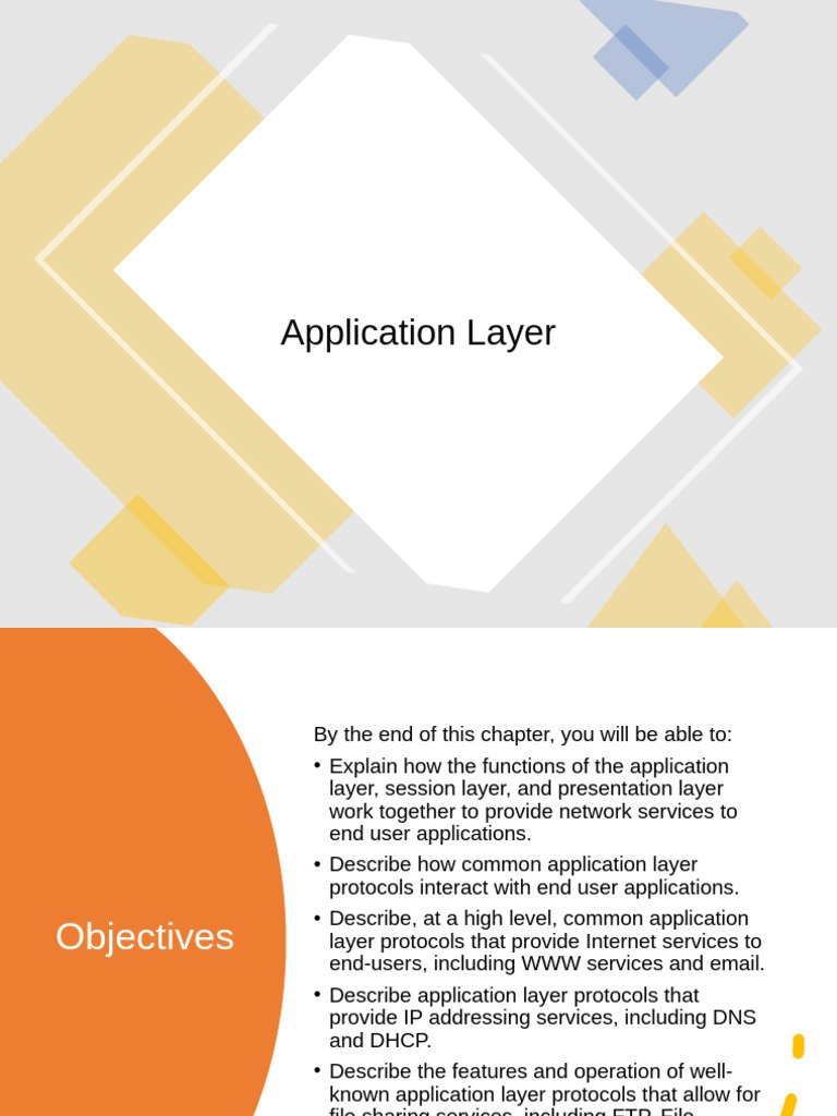 Application Layer (Edited For Notes) | PDF | File Transfer Protocol ...