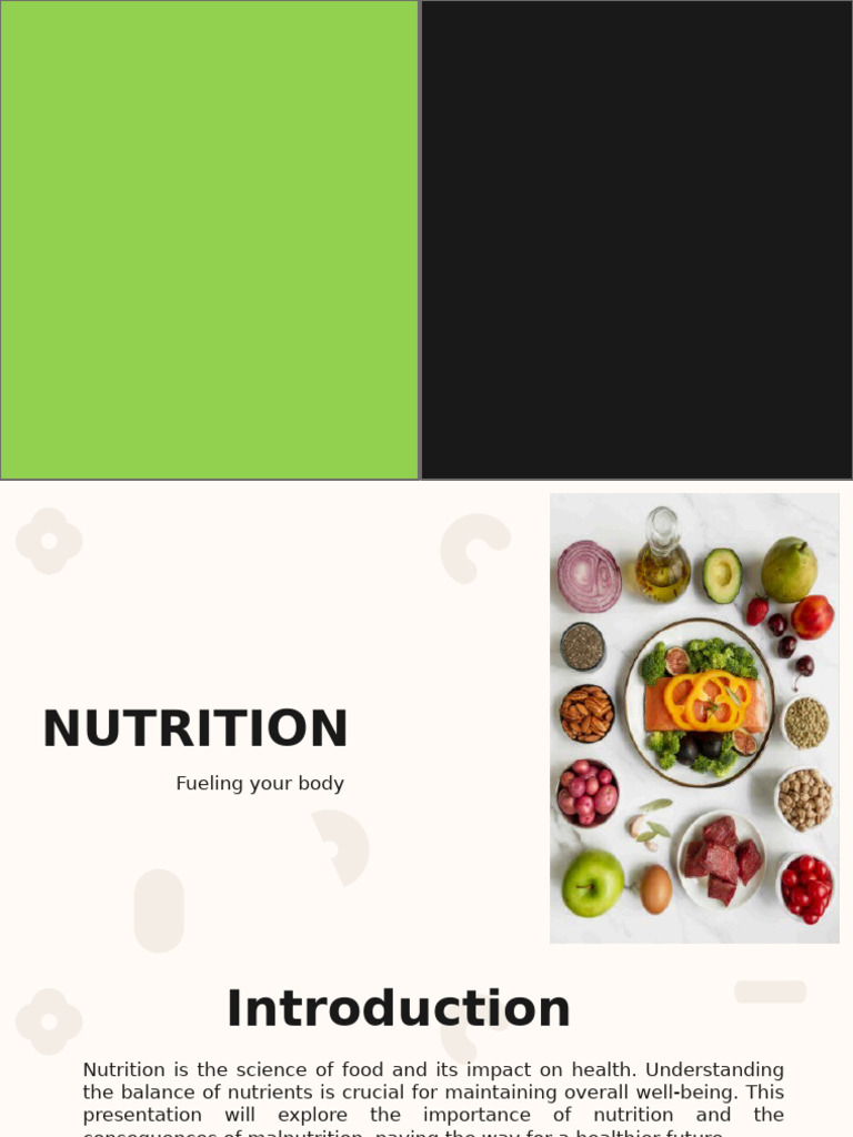 Understanding Nutrition and Malnutrition | PDF | Malnutrition | Human ...