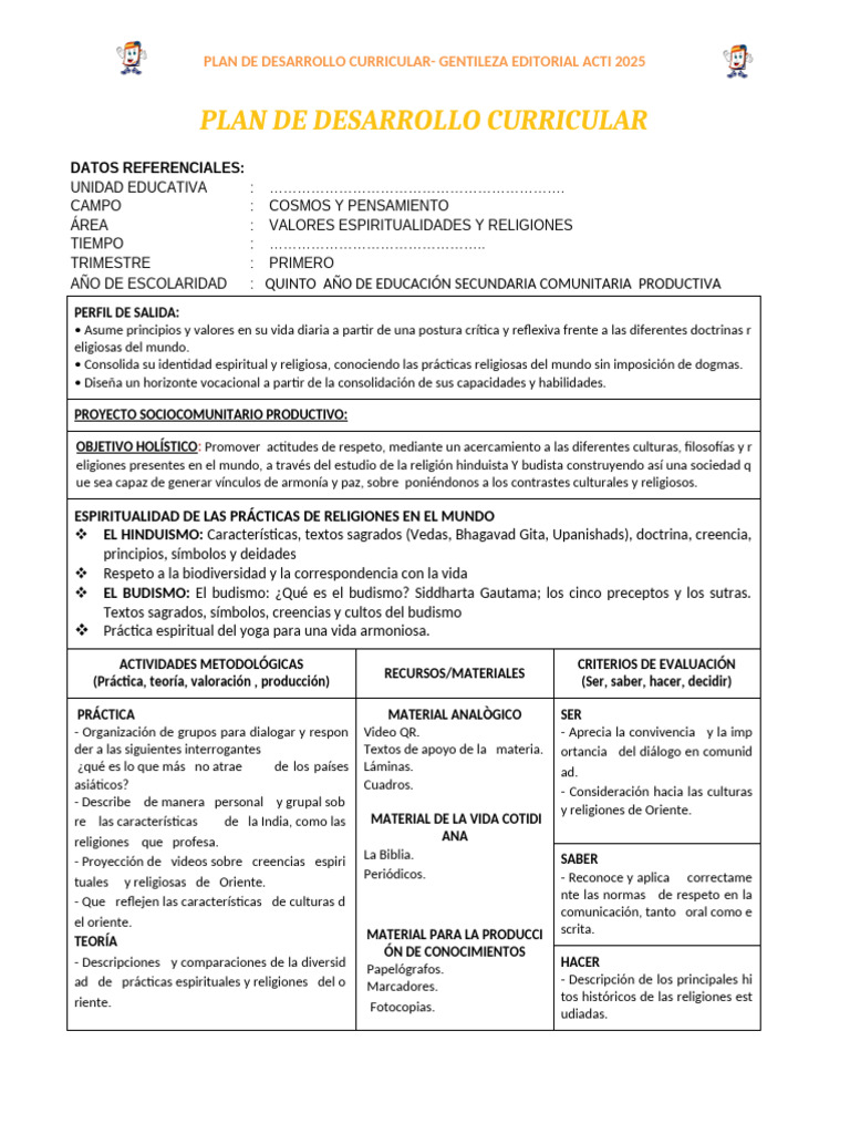 5to VER PDC | PDF | Monoteísmo | Biblia