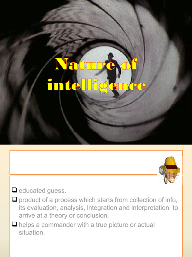 Principles of Intelligence Explained | PDF | Military Intelligence ...