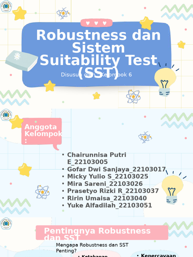 Pentingnya Robustness dan SST | PDF