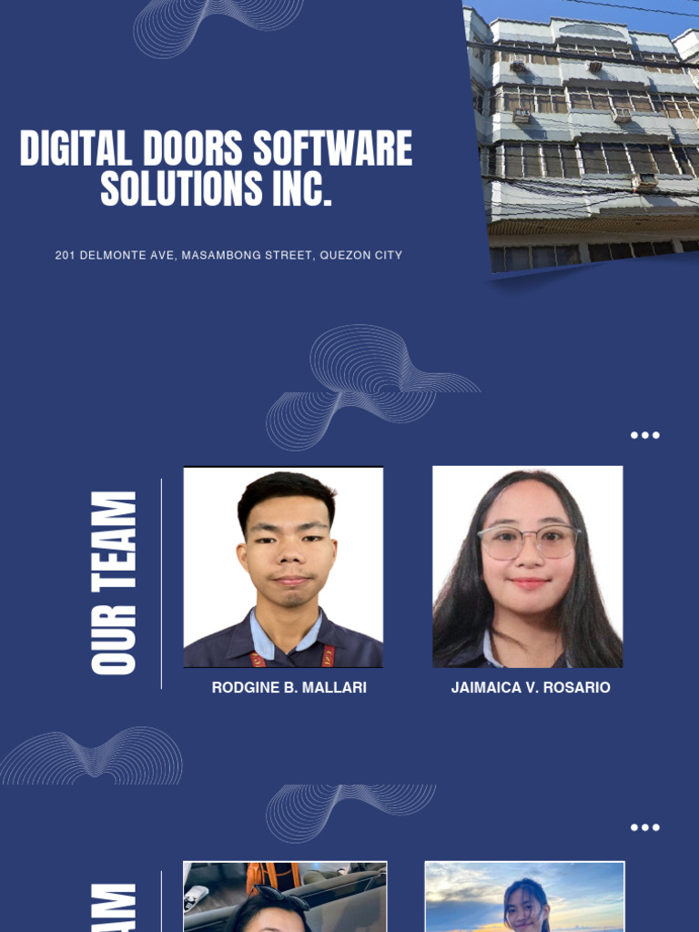 Blue and White Modern Simple Group Project Presentation | PDF