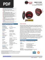 thumbnail image 2 of ENM Chicago 2" Analog Hour Meter – T40A3932, 4-40V DC, Quartz, Two-Face Time Totalizing, New 2 of 6