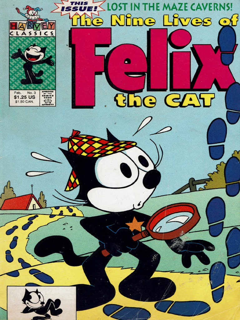Felix the Cat's Day in the Maze | PDF | Superhero Fiction | Comics