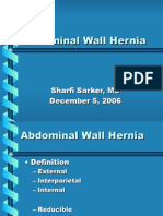 Abdominal Wall Hernia