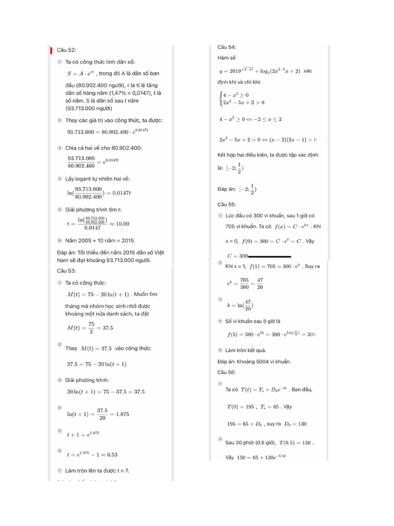 Giải Toán | PDF