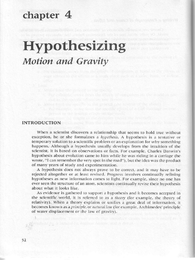 Understanding Hypotheses in Science | PDF | Inquiry | Observation