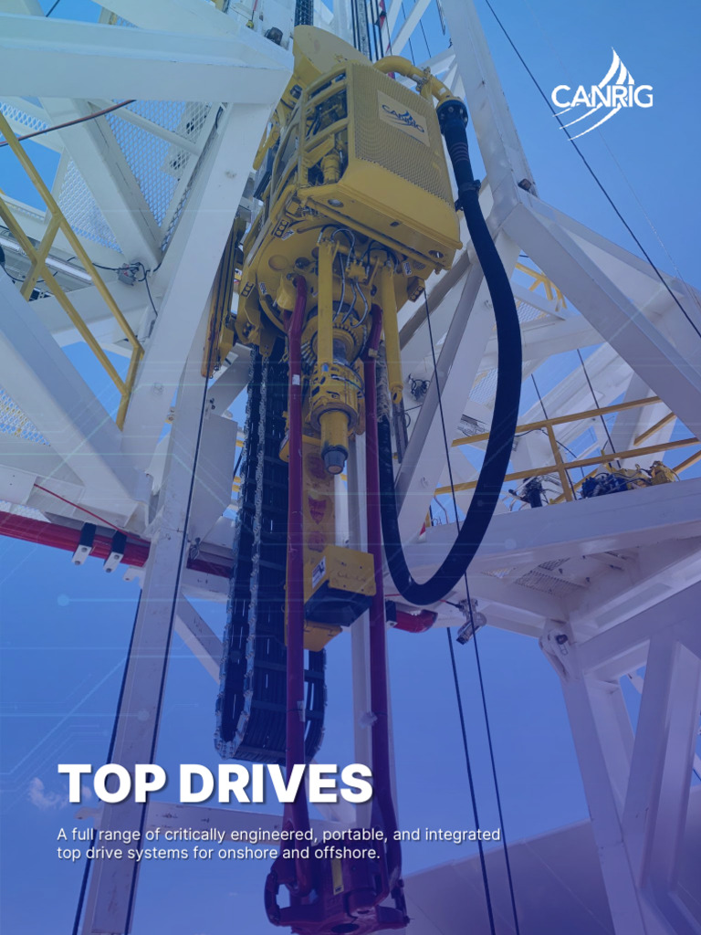 Top Drive Systems for Drilling Operations | PDF | Mechanical Engineering
