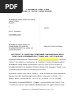 Download FORECLOSURE Response to JP Morgan Chase Foreclosure by laurentratar SN87473962 doc pdf