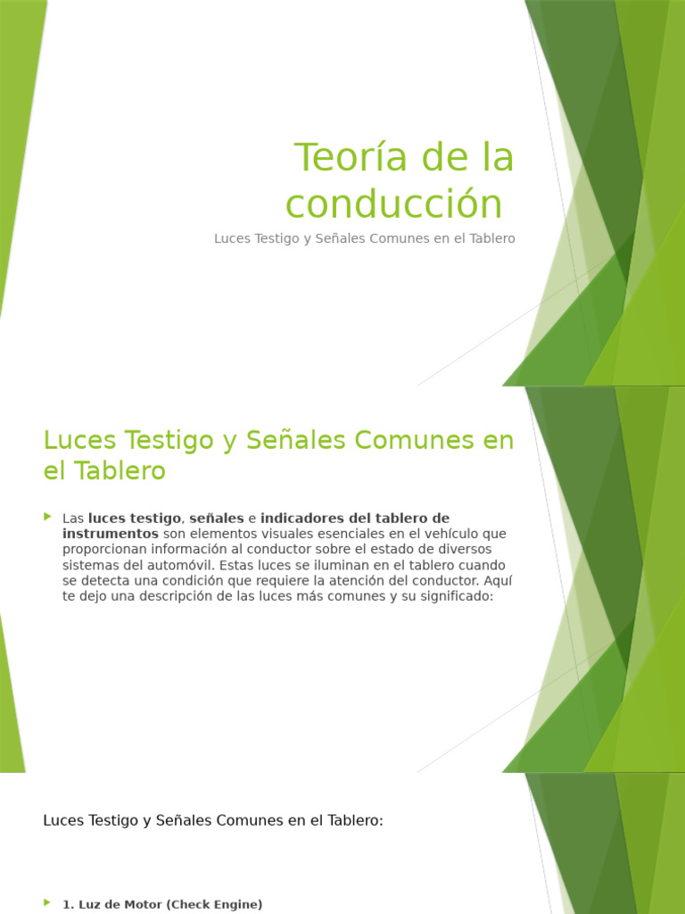 Luces de Testigo | PDF | Sistema de freno antibloqueo | Tecnologías ...