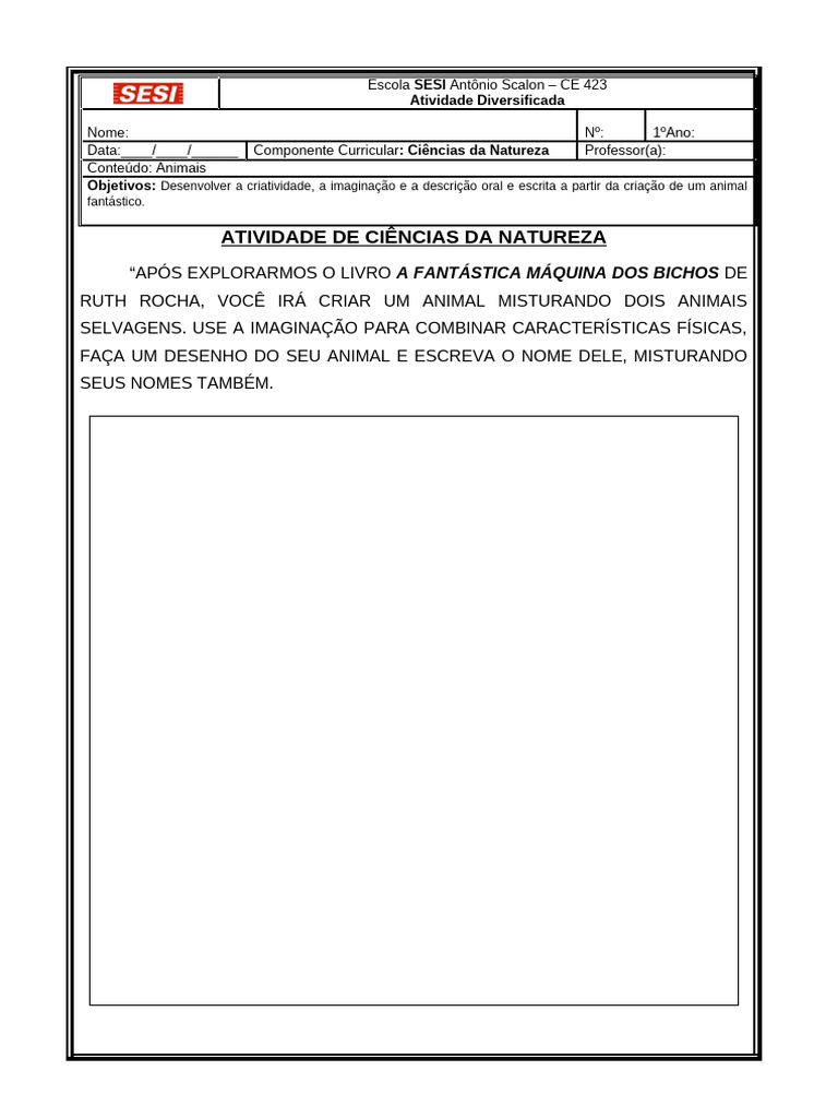 Misturando Animais Pdf