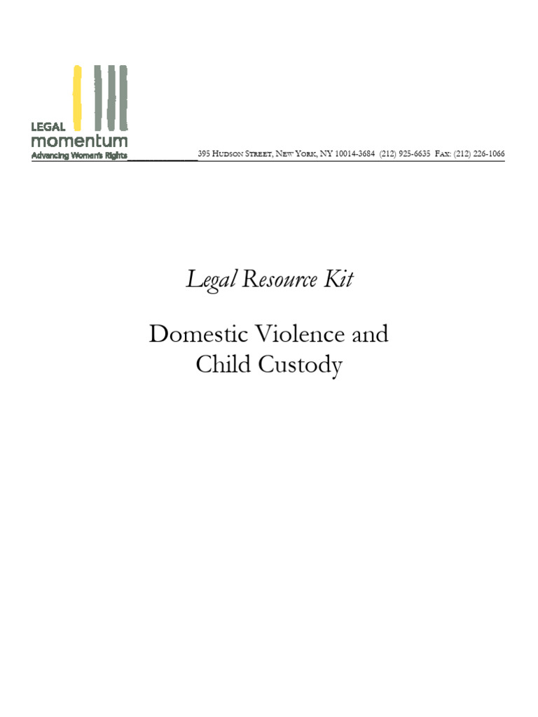 Domestic Violence Legal 11 Resources 1 PDF | PDF | Domestic Violence ...