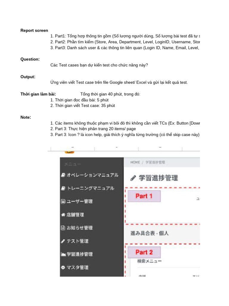 Đề Cty MOHA - Senior-Junior | PDF