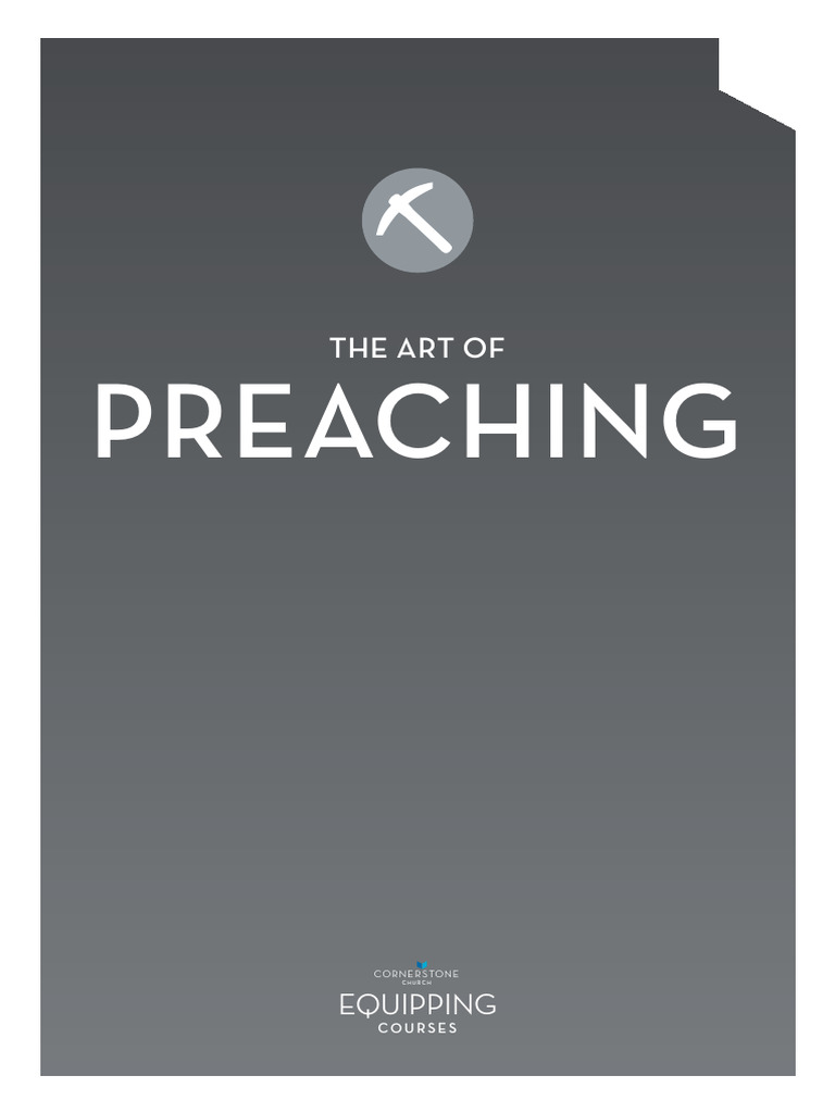 The Art of Preaching Explained | PDF | Sermon | Jesus