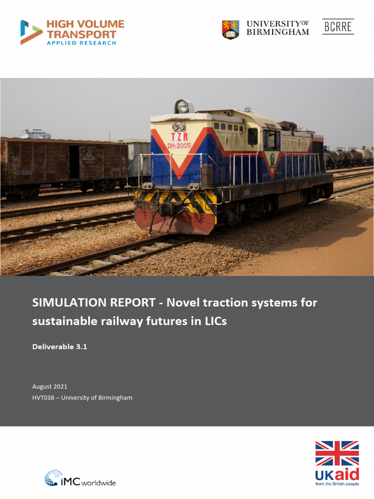 Simulation Report Novel Traction Systems For Sustainable Railway ...