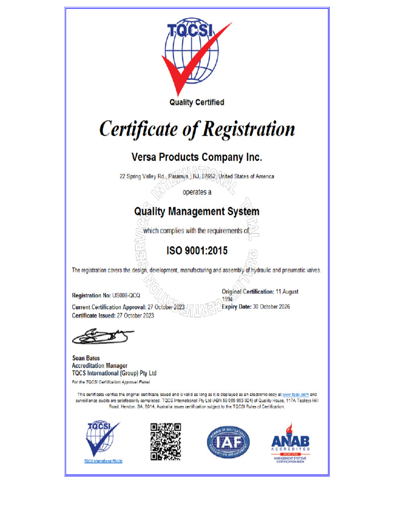 Iso 9001 2015 | PDF