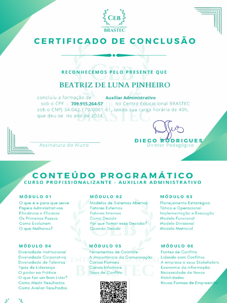 Certifica Do | PDF