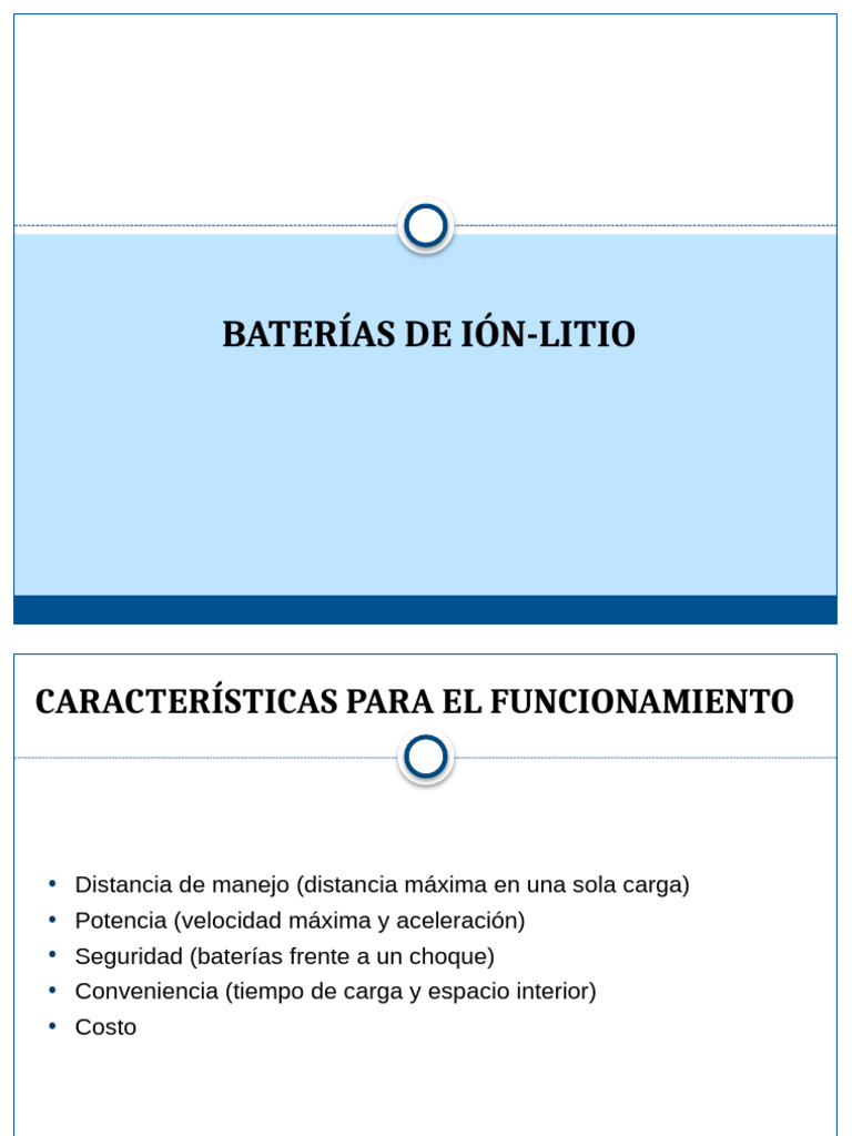 Cap - 4 Bases para Entende Litio | PDF | Batería de iones de litio ...