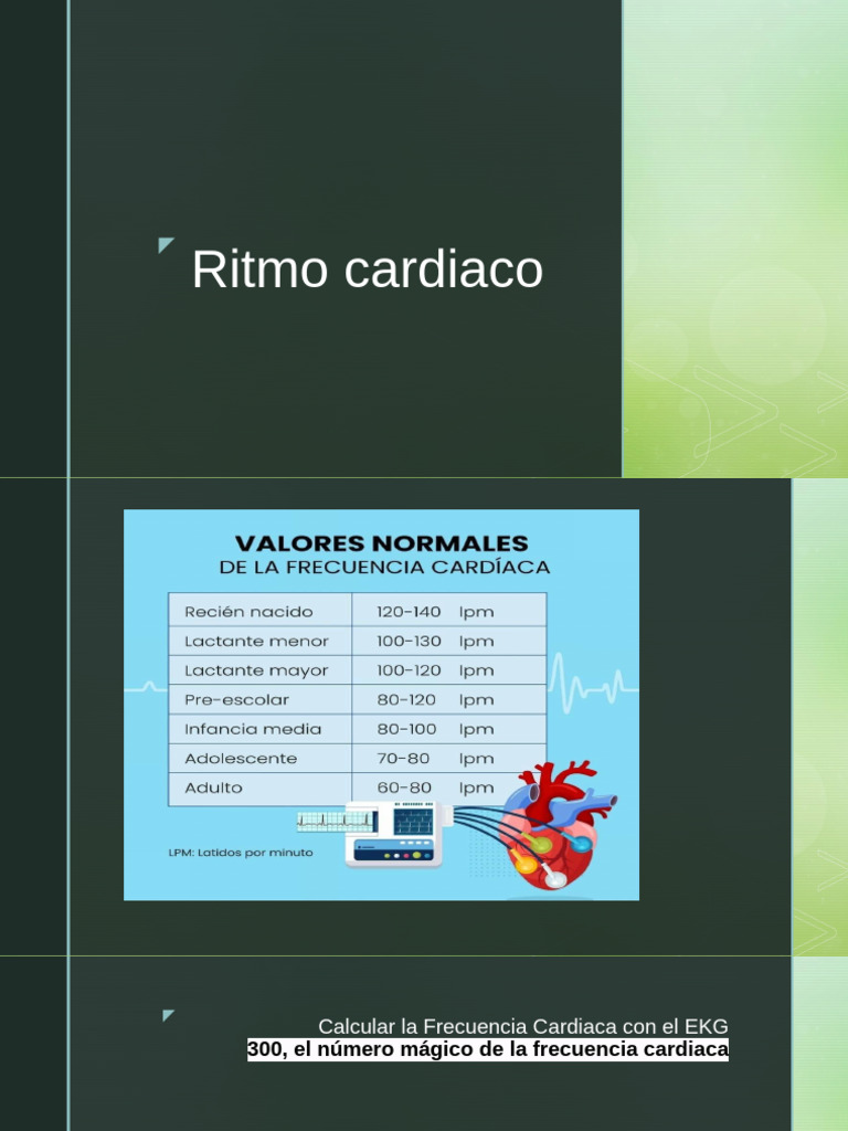 Ritmo Cardiaco | PDF
