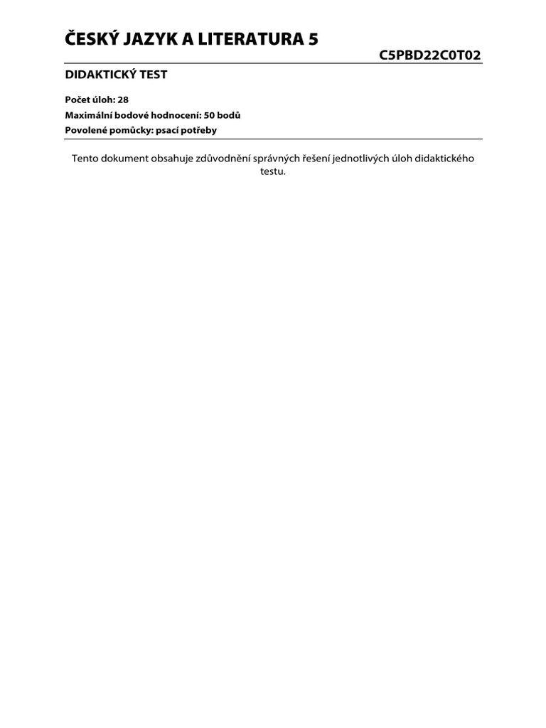C5B 2022 Komentovana Verze | PDF
